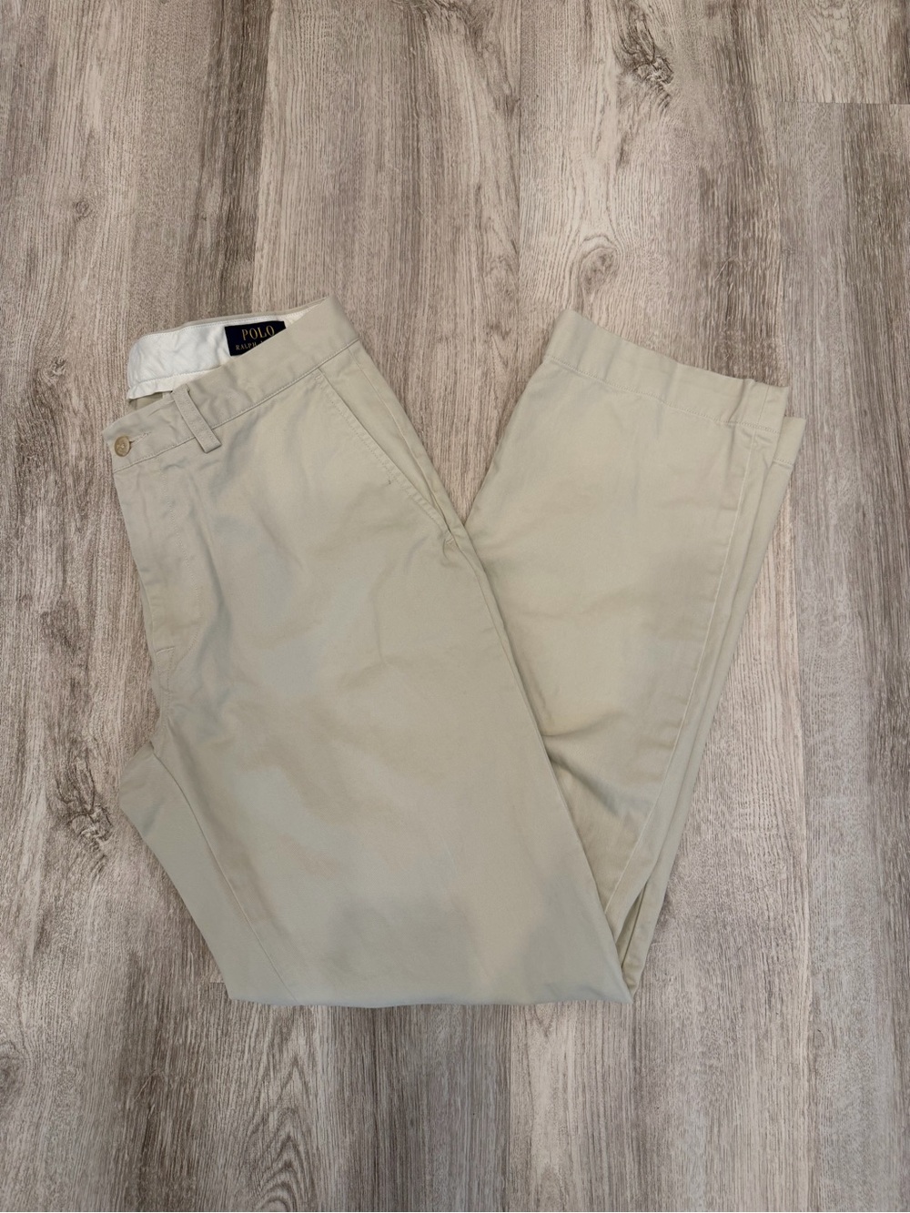 Polo Ralph Lauren Men’s 32x32 Classic Fit Khaki Chino Pants
